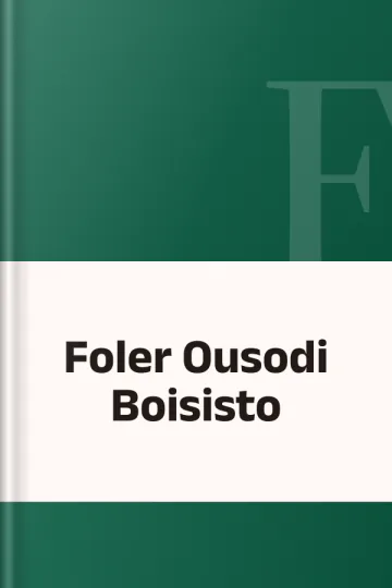 Foler Ousodi Boisisto, বইয়ের প্রচ্ছদ