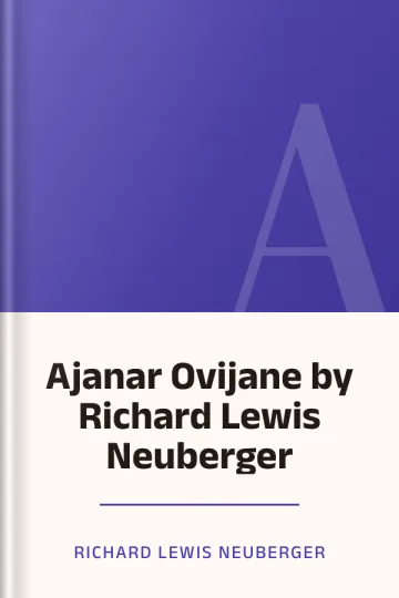 Ajanar Ovijane by Richard Lewis Neuberger লেখক Richard Lewis Neuberger, বইয়ের প্রচ্ছদ