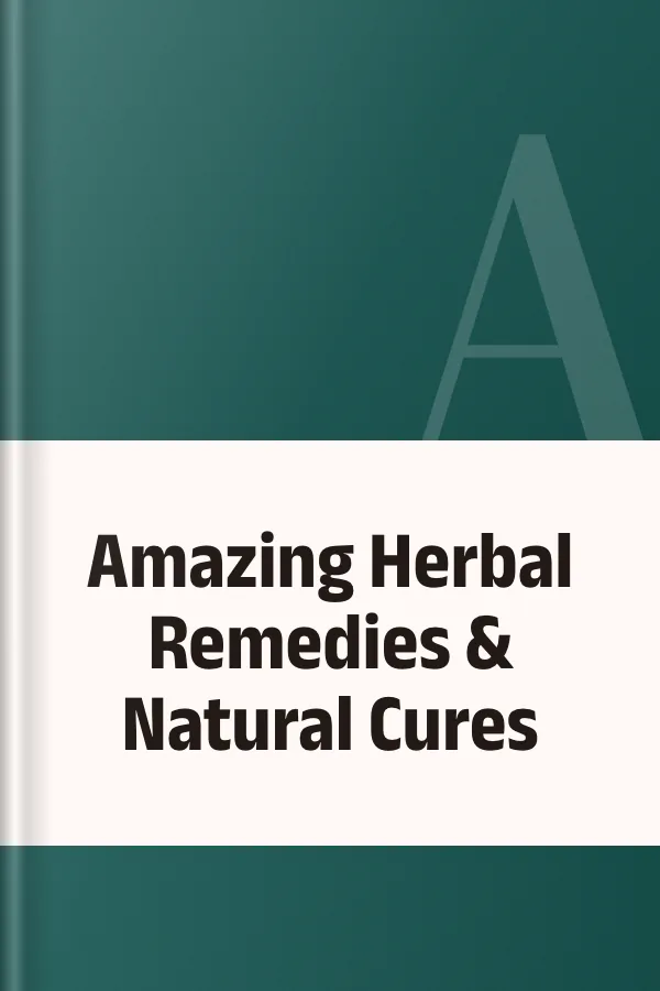 Amazing Herbal Remedies & Natural Cures, বইয়ের প্রচ্ছদ