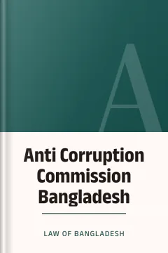 Anti Corruption Commission Bangladesh - Law of Bangladesh