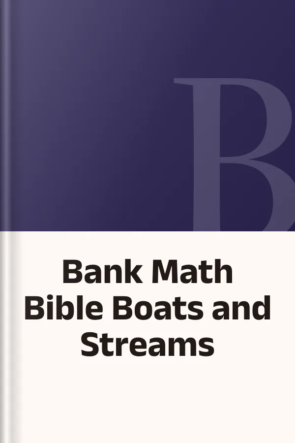 Bank Math Bible Boats and Streams, বইয়ের প্রচ্ছদ
