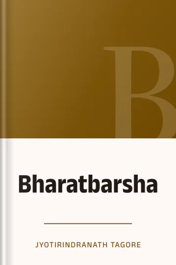 Bharatbarsha লেখক Jyotirindranath Tagore, বইয়ের প্রচ্ছদ
