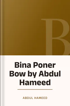 Bina Poner Bow by Abdul Hameed - Abdul Hameed