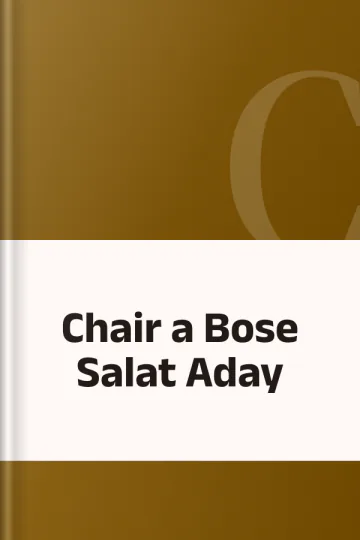 Chair a Bose Salat Aday, বইয়ের প্রচ্ছদ