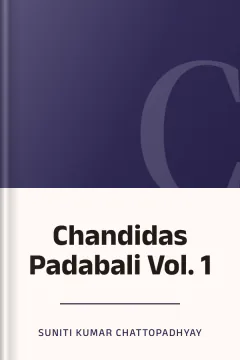 Chandidas Padabali Vol. 1 - Suniti Kumar Chattopadhyay