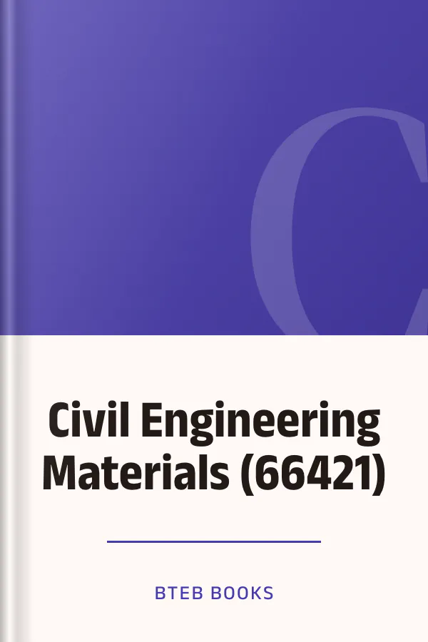 Civil Engineering Materials (66421) লেখক BTEB Books, বইয়ের প্রচ্ছদ