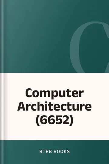 Computer Architecture (6652) লেখক BTEB Books, বইয়ের প্রচ্ছদ