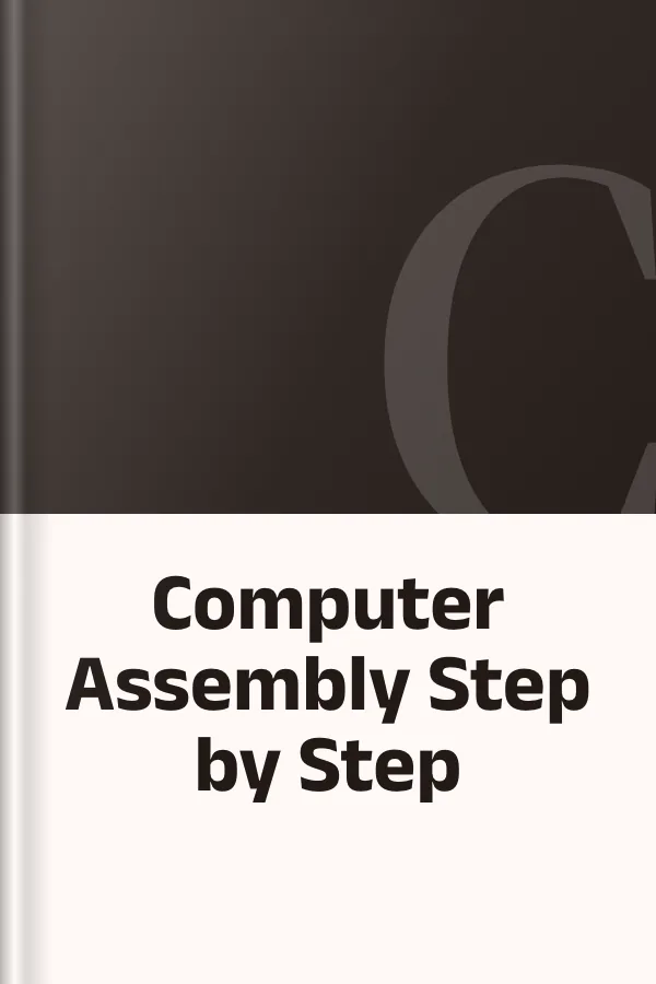 Computer Assembly Step by Step, বইয়ের প্রচ্ছদ