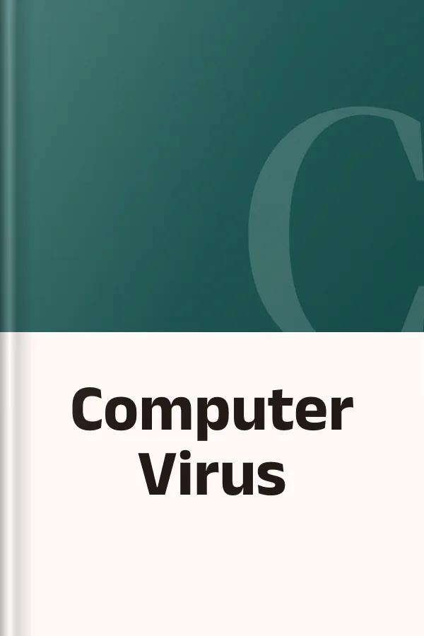 Computer Virus, বইয়ের প্রচ্ছদ