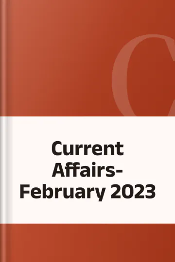 Current Affairs- February 2023, বইয়ের প্রচ্ছদ