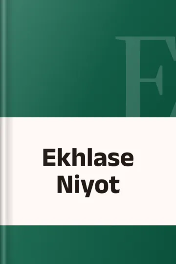 Ekhlase Niyot, বইয়ের প্রচ্ছদ