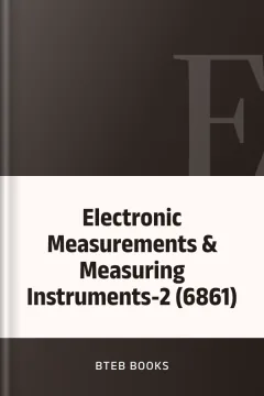 Electronic Measurements & Measuring Instruments-2 (6861) - BTEB Books