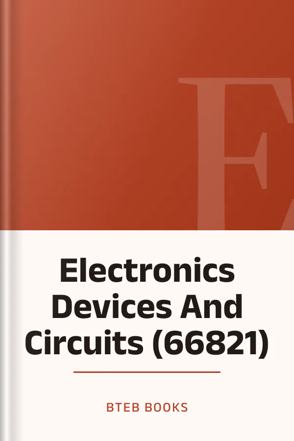 Electronics Devices And Circuits (66821) লেখক BTEB Books, বইয়ের প্রচ্ছদ