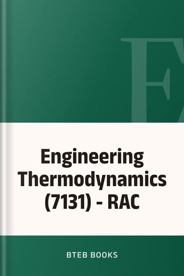 Engineering Thermodynamics (7131) - RAC লেখক BTEB Books, বইয়ের প্রচ্ছদ