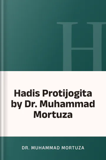 Hadis Protijogita by Dr. Muhammad Mortuza লেখক Dr. Muhammad Mortuza, বইয়ের প্রচ্ছদ