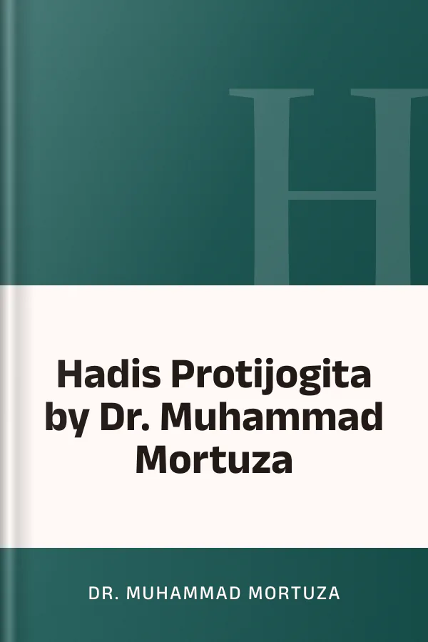 Hadis Protijogita by Dr. Muhammad Mortuza লেখক Dr. Muhammad Mortuza, বইয়ের প্রচ্ছদ