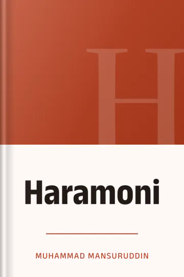 Haramoni লেখক Muhammad Mansuruddin, বইয়ের প্রচ্ছদ