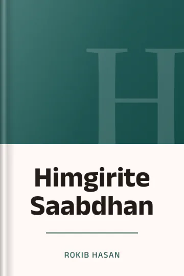 Himgirite Saabdhan লেখক Rokib Hasan, বইয়ের প্রচ্ছদ