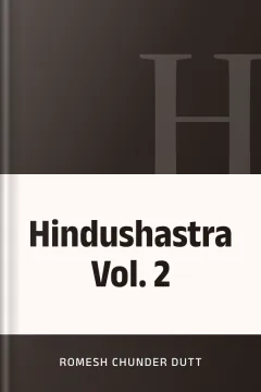 Hindushastra Vol. 2 - Romesh Chunder Dutt