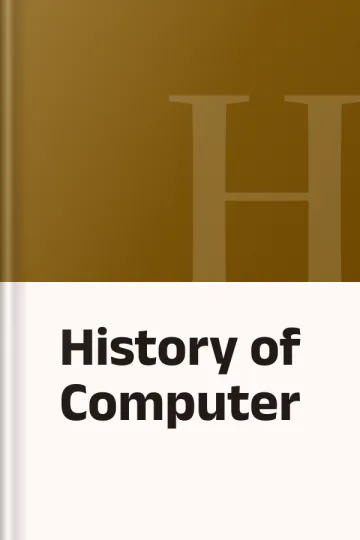 History of Computer, বইয়ের প্রচ্ছদ