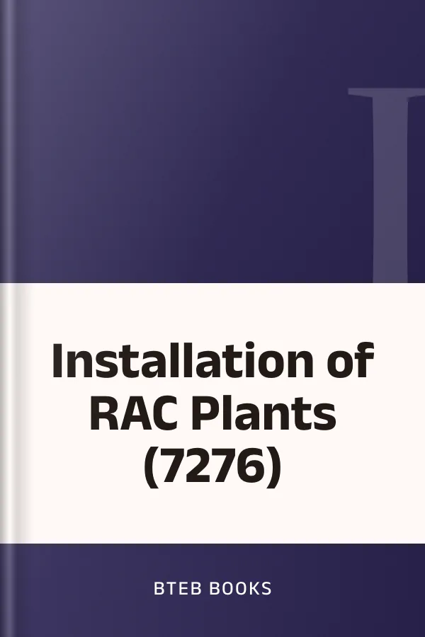 Installation of RAC Plants (7276) লেখক BTEB Books, বইয়ের প্রচ্ছদ