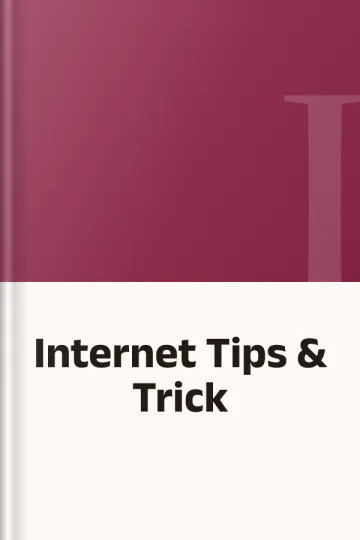 Internet Tips & Trick, বইয়ের প্রচ্ছদ