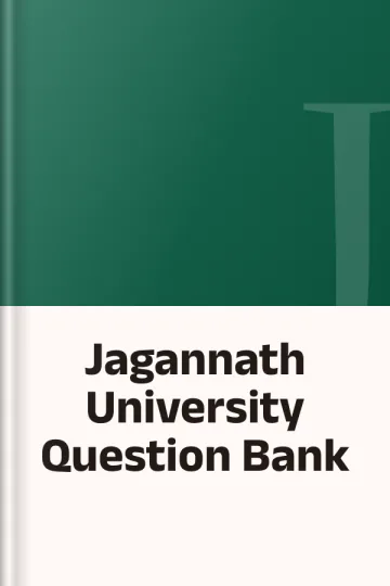 Jagannath University Question Bank, বইয়ের প্রচ্ছদ