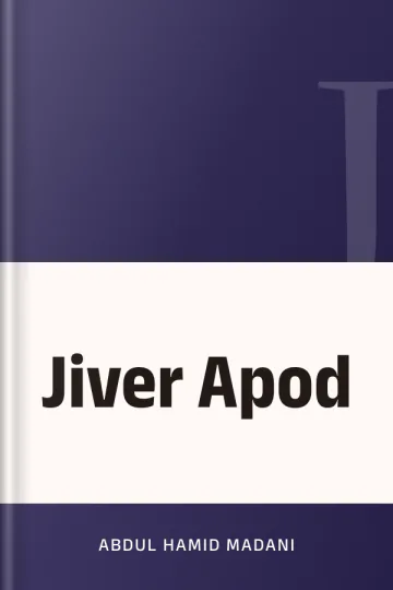 Jiver Apod লেখক Abdul Hamid Madani, বইয়ের প্রচ্ছদ