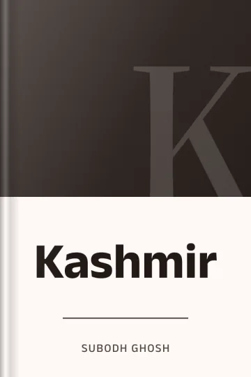 Kashmir লেখক Subodh Ghosh, বইয়ের প্রচ্ছদ