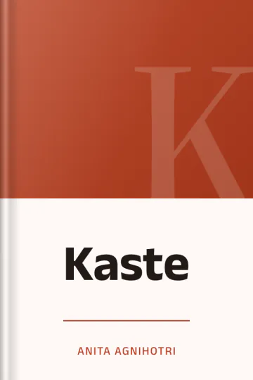 Kaste লেখক Anita Agnihotri, বইয়ের প্রচ্ছদ