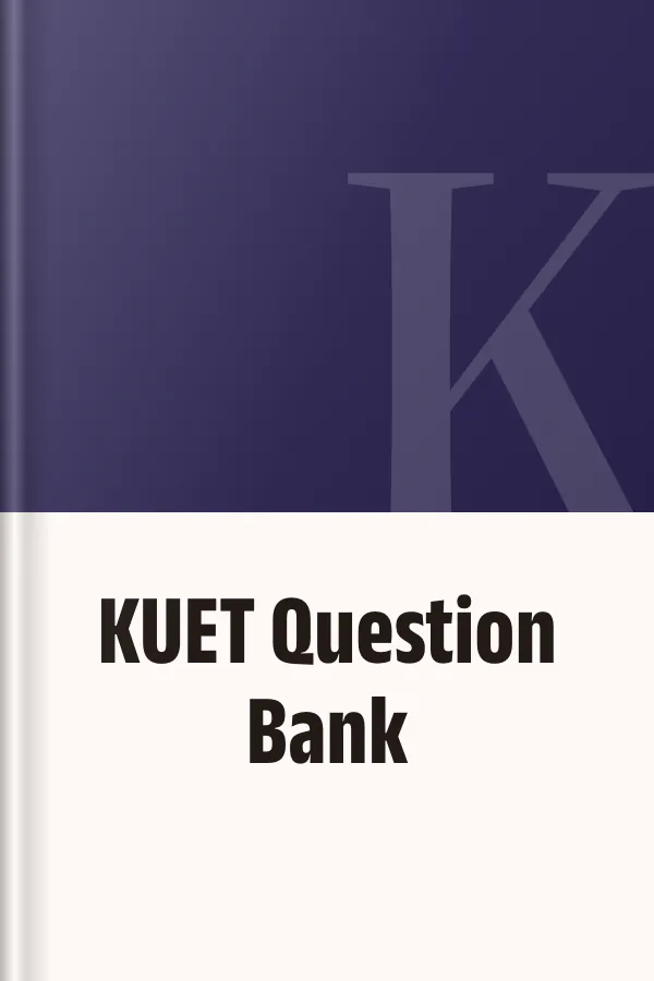 KUET Question Bank, বইয়ের প্রচ্ছদ