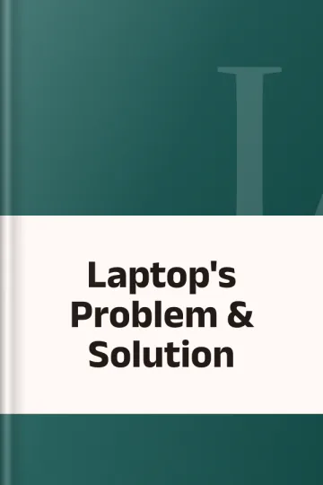 Laptop's Problem & Solution, বইয়ের প্রচ্ছদ