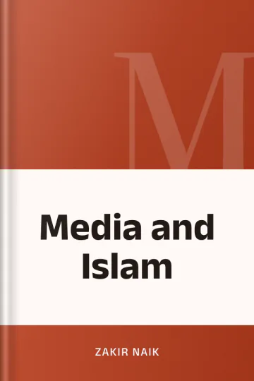 Media and Islam লেখক Zakir Naik, বইয়ের প্রচ্ছদ