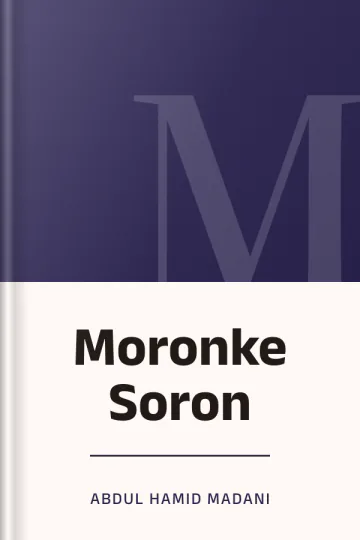 Moronke Soron লেখক Abdul Hamid Madani, বইয়ের প্রচ্ছদ