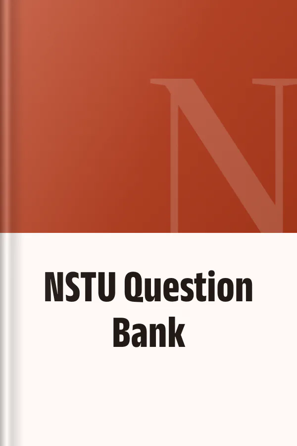 NSTU Question Bank, বইয়ের প্রচ্ছদ
