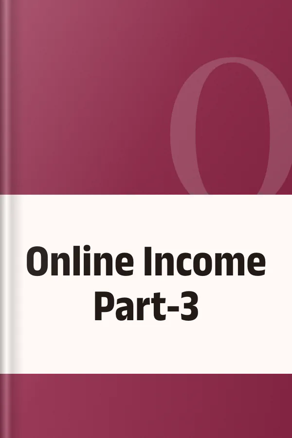 Online Income Part-3, বইয়ের প্রচ্ছদ