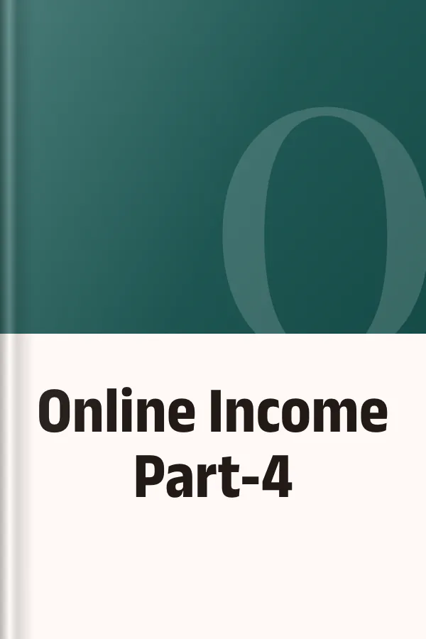 Online Income Part-4, বইয়ের প্রচ্ছদ