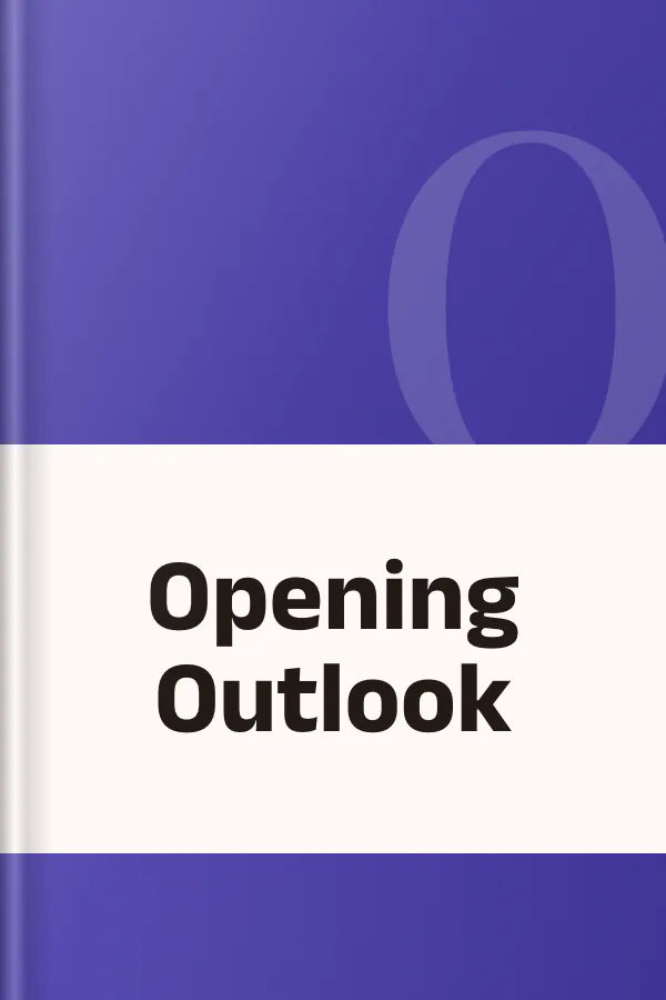 Opening Outlook, বইয়ের প্রচ্ছদ