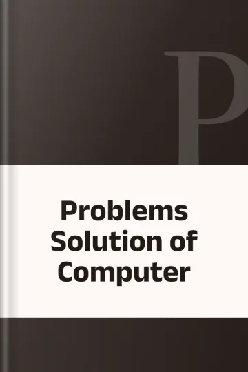 Problems Solution of Computer, বইয়ের প্রচ্ছদ