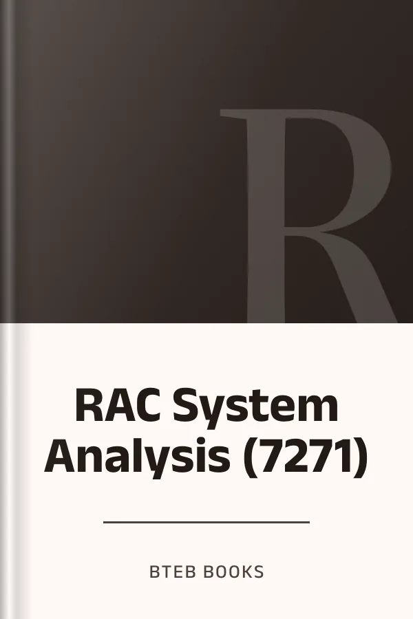 RAC System Analysis (7271) লেখক BTEB Books, বইয়ের প্রচ্ছদ