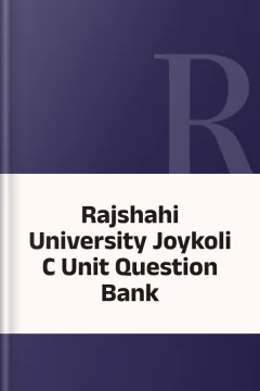 Rajshahi University Joykoli C Unit Question Bank