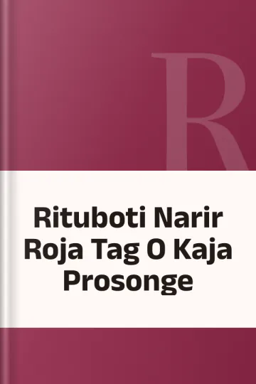 Rituboti Narir Roja Tag O Kaja Prosonge, বইয়ের প্রচ্ছদ
