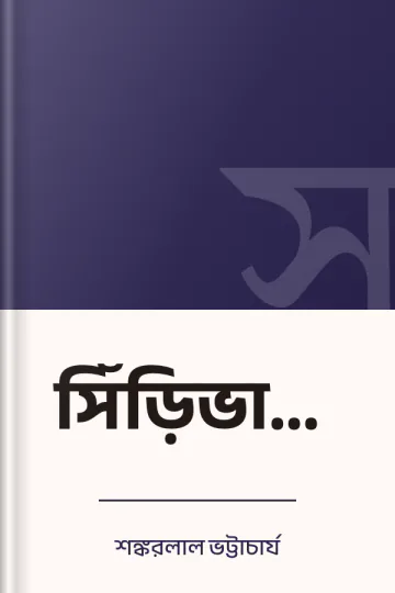 সিঁড়িভাঙা অঙ্ক লেখক শঙ্করলাল ভট্টাচার্য, বইয়ের প্রচ্ছদ