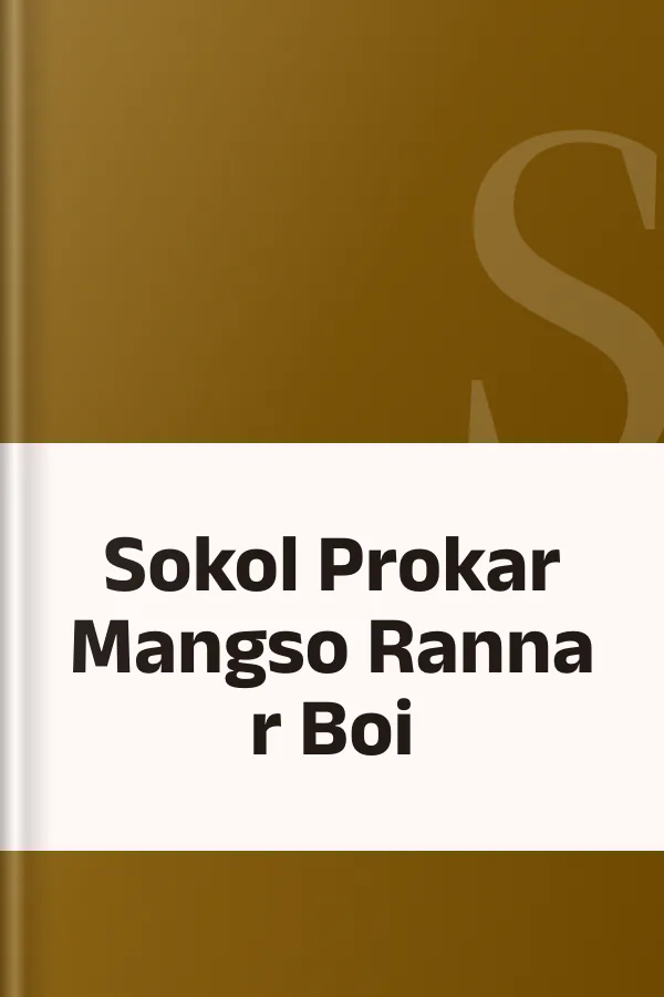 Sokol Prokar Mangso Ranna r Boi, বইয়ের প্রচ্ছদ