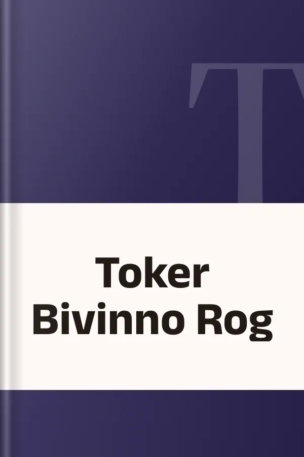 Toker Bivinno Rog, বইয়ের প্রচ্ছদ
