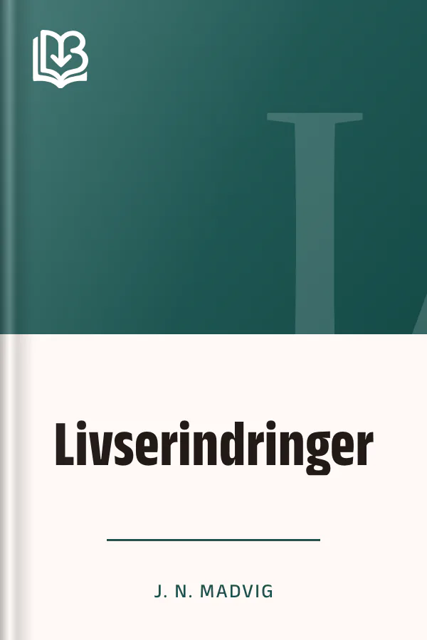 Livserindringer - J. N. Madvig