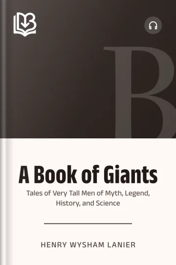 A Book of Giants by Henry Wysham Lanier, book cover