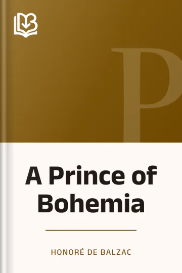 A Prince of Bohemia by Honoré de Balzac, book cover