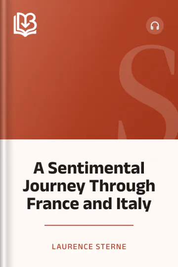 A Sentimental Journey Through France and Italy by Laurence Sterne, book cover