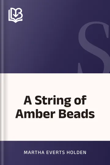 A String of Amber Beads by Martha Everts Holden, book cover
